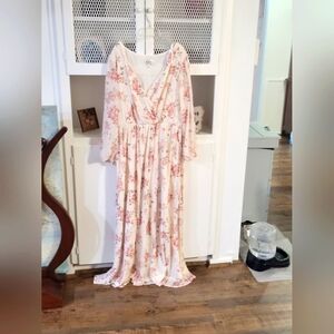 NWOT long dress size 17